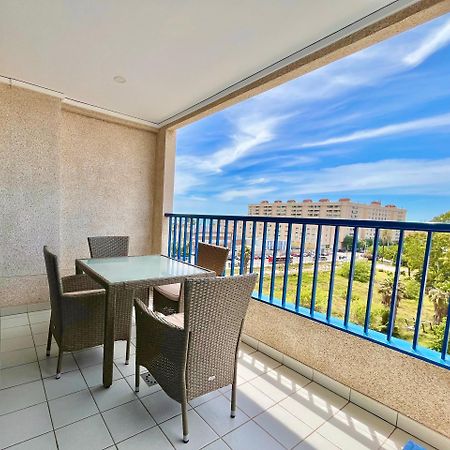 Blue Beach Apartment+Oceanview+Private Parking Valencia Luaran gambar