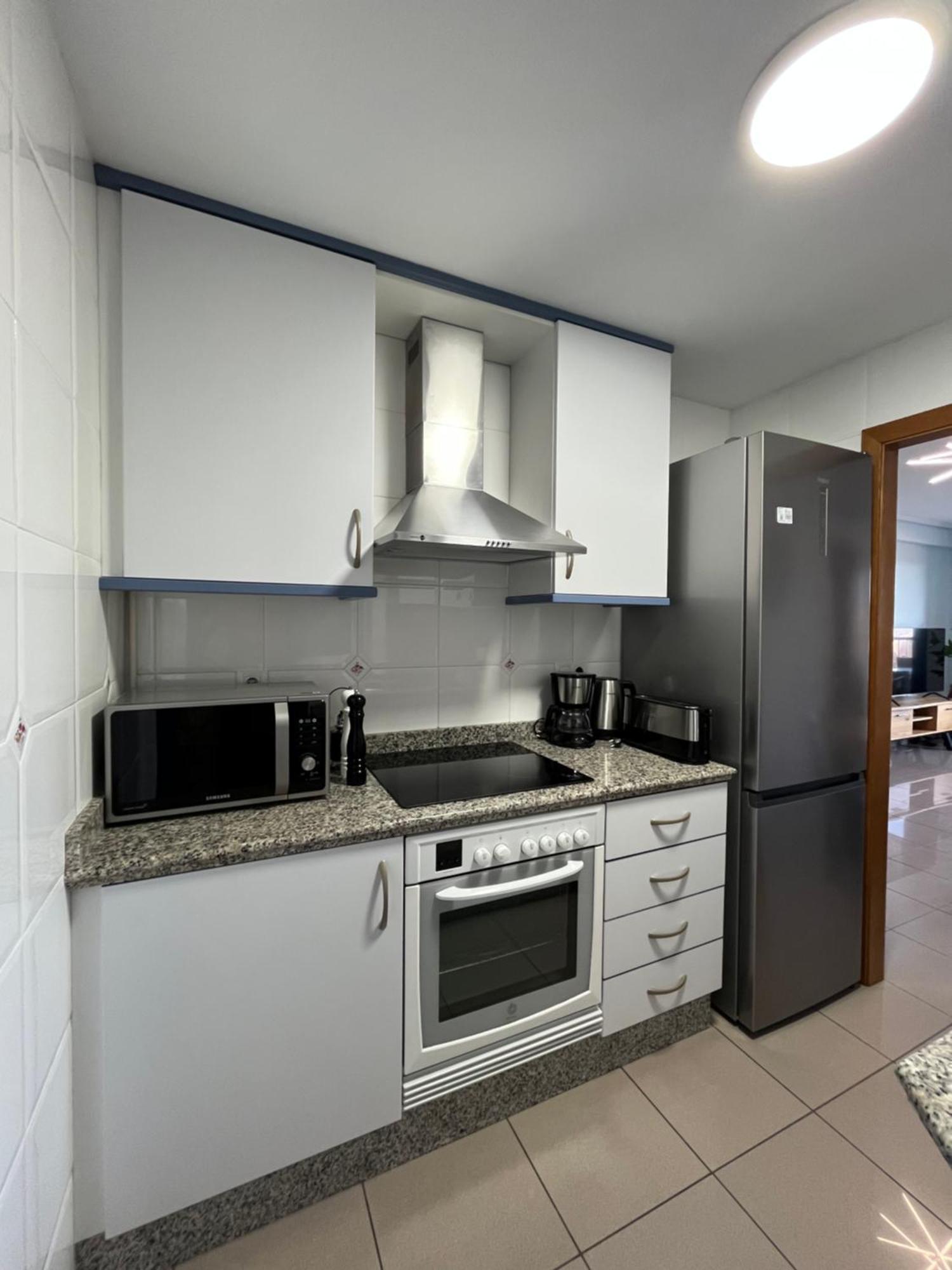 Blue Beach Apartment+Oceanview+Private Parking Valencia Luaran gambar